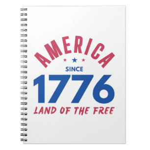 CUADERNO AMÉRICA DESDE 1776 TIERRA DE LOS LIBRES