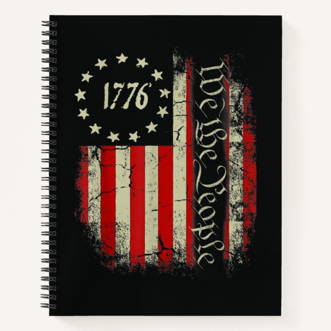 Cuaderno América patriótica 4 de julio (Anverso)