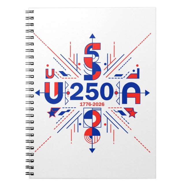 Cuaderno America’s 250th anniversary (Frente)