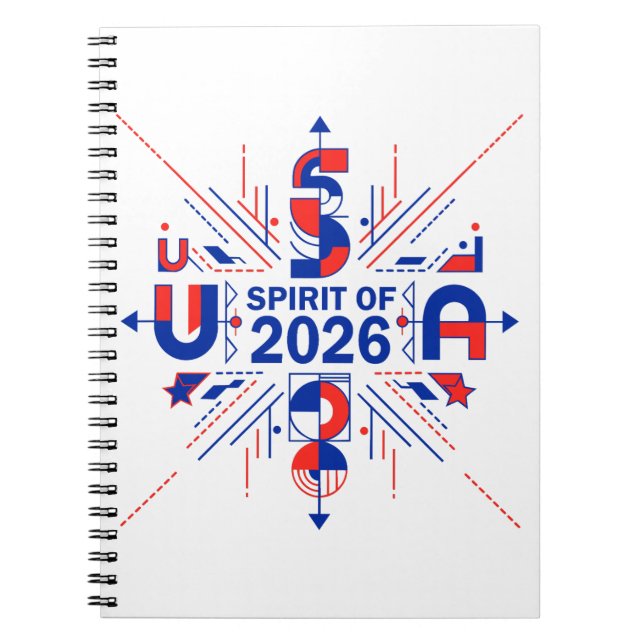 Cuaderno America’s 250th anniversary (Frente)