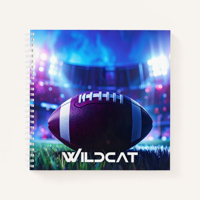 CUADERNO AMERICAN FOOTBALL - WILDCAT (Anverso)