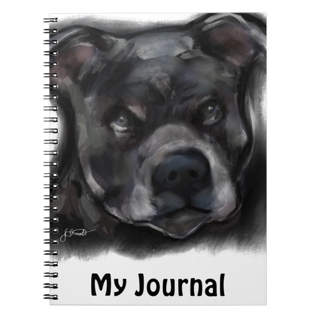 Cuaderno American Staffordshire Terrier (Frente)