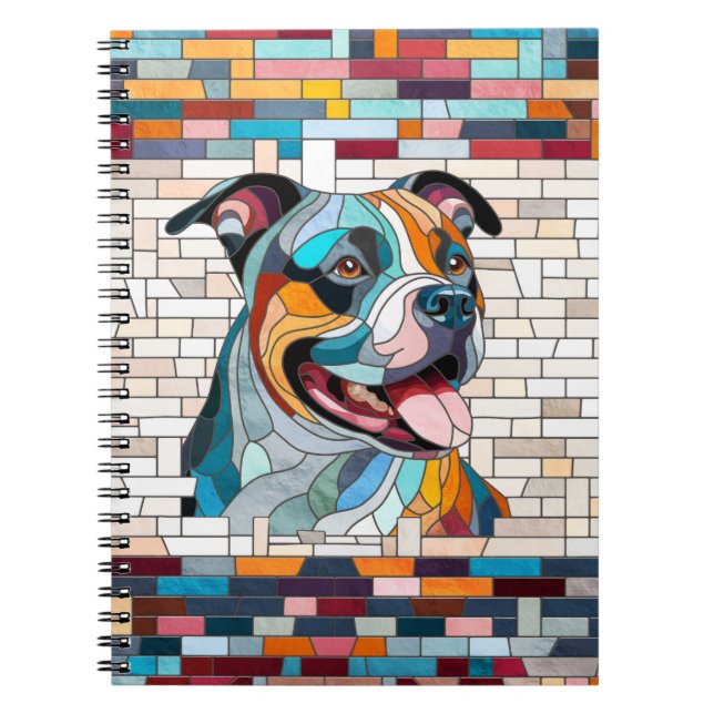 Cuaderno American Staffordshire Terrier - Amstaff (Frente)