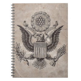 Cuaderno americano de Escudo de Armas Antiguo
