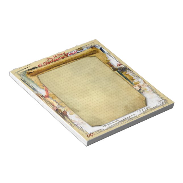 Cuaderno Americano Patriotico 5.5x6 (Lado Derecho)