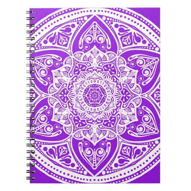 Cuaderno Amethyst Mandala (Frente)