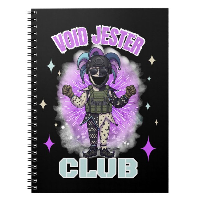 Cuaderno Amigo Comandante Bufón del Vacío Oscuro (Frente)