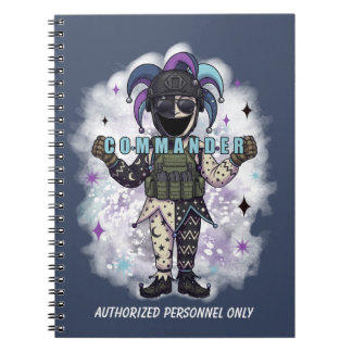 Cuaderno Amigo Comandante del Bufón del Vacío