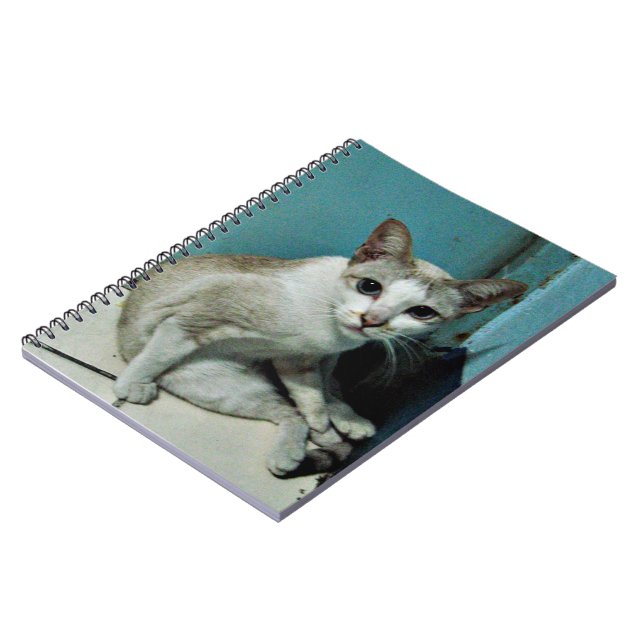 Cuaderno Amigo del gato siamés (Lado Izquierdo)