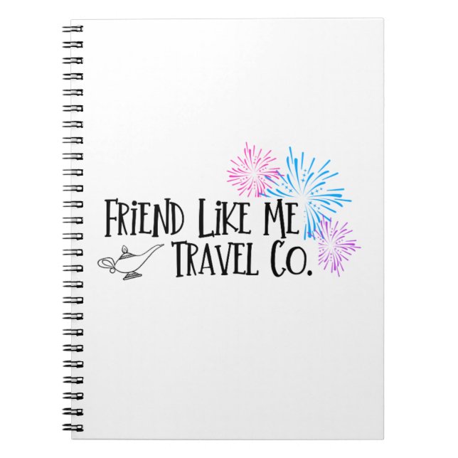 Cuaderno Amigo Like Me Travel Co. (Frente)