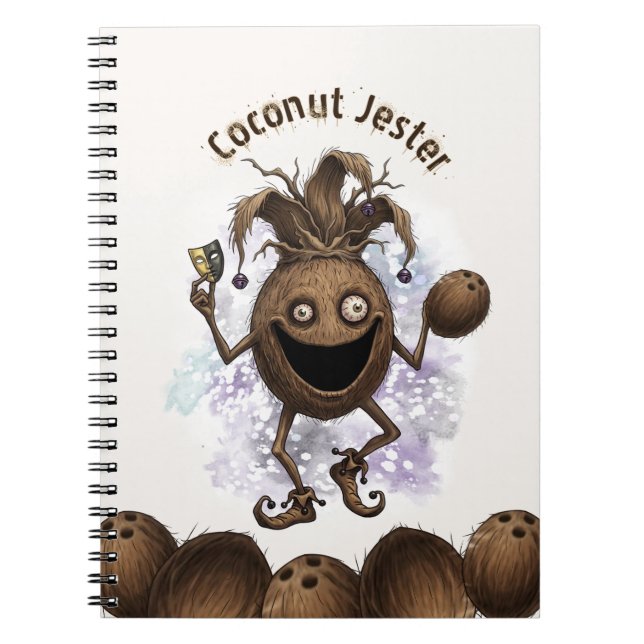 Cuaderno Amigo Payaso Vacío Coco (Frente)