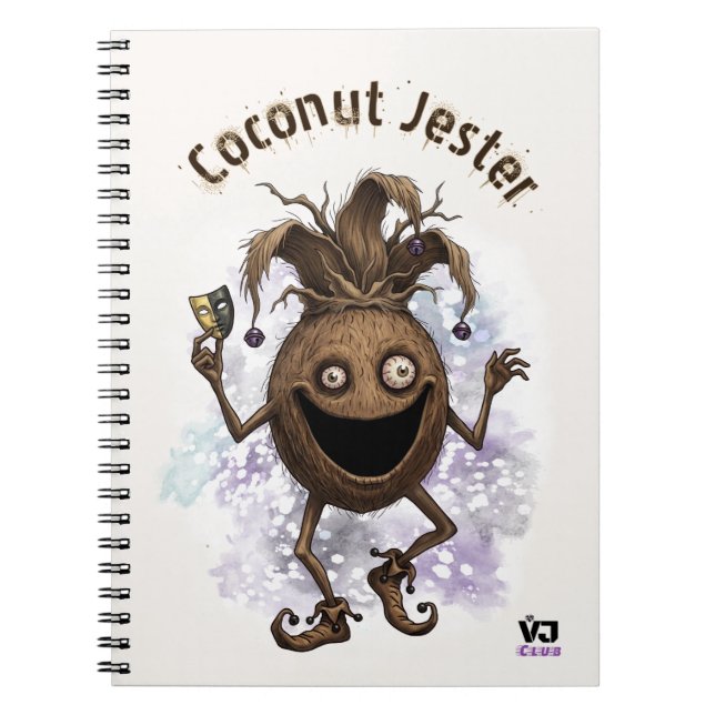 Cuaderno Amigo Payaso Vacío Coco (Frente)
