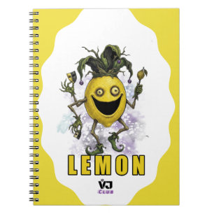 Cuaderno Amigo Payaso Vacío Limón