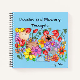 Cuaderno Amigos Animales Entre las Flores