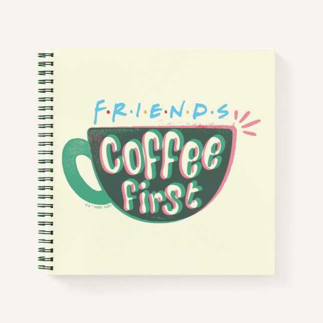 Cuaderno AMIGOS™ | Café primero (Anverso)