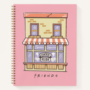 Cuaderno AMIGOS™ Cafetería Central Personalizado Perk