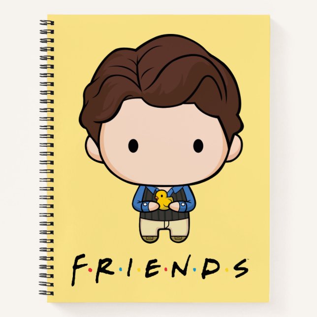 Cuaderno AMIGOS™ | Chandler Chibi (Anverso)