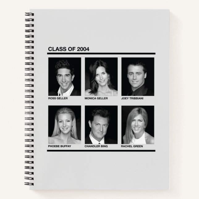 Cuaderno AMIGOS™ | Clase de 2004 (Anverso)