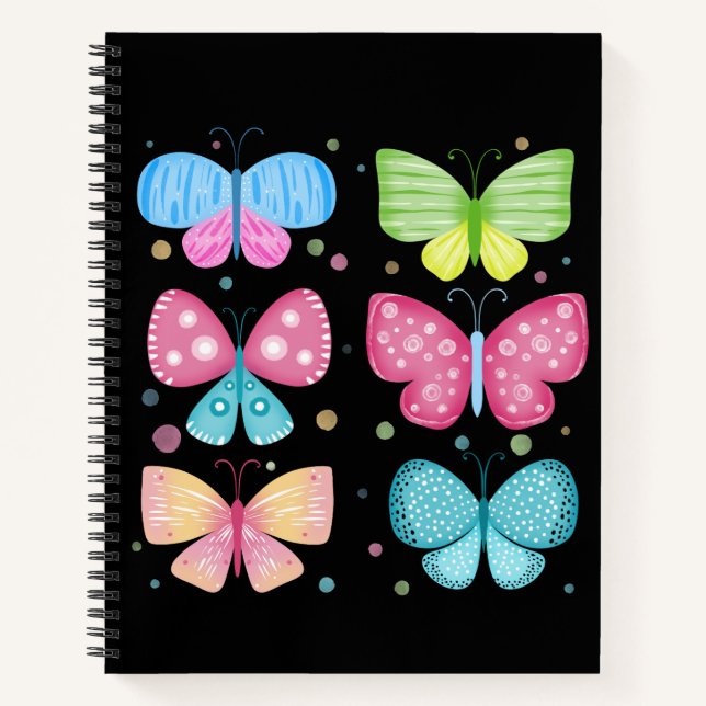 Cuaderno Amigos Coloridos de Flutter (Anverso)