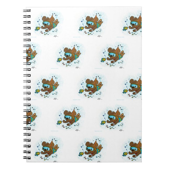 Cuaderno Amigos con cinco altos - Arte infantil para CHOC (Frente)