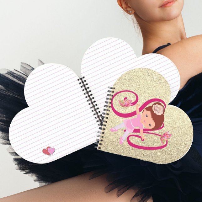Cuaderno Amigos de Ballerina Butterfly Tutu Ballet Chica (Ballerina Butterfly friends Tutu Ballet Girl Notebook)