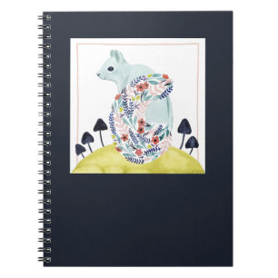 Cuaderno Amigos de Clementine  ardilla de arte popular