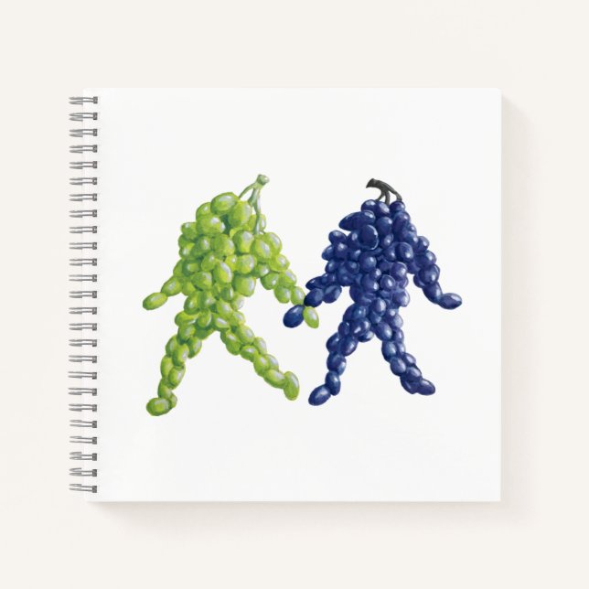 Cuaderno Amigos de la uva (Anverso)