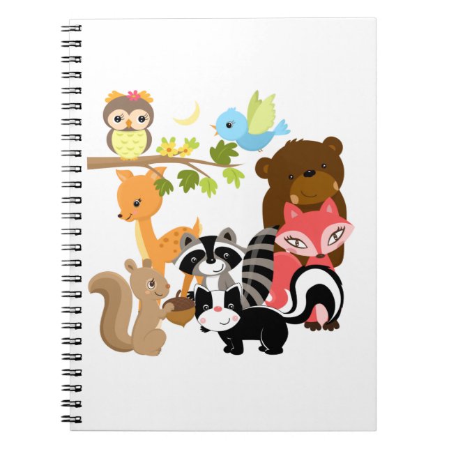 Cuaderno Amigos del bosque (Frente)