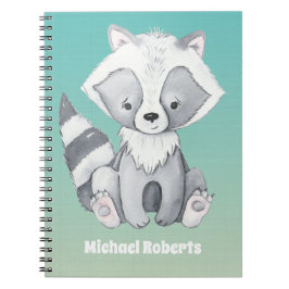 Cuaderno Amigos del Bosque Mapache Lindo