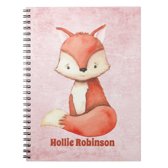 Cuaderno Amigos del Bosque Zorro Lindo  (Frente)