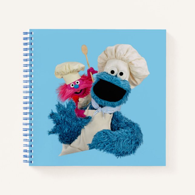 Cuaderno Amigos del Camión de Comida de Monster (Anverso)