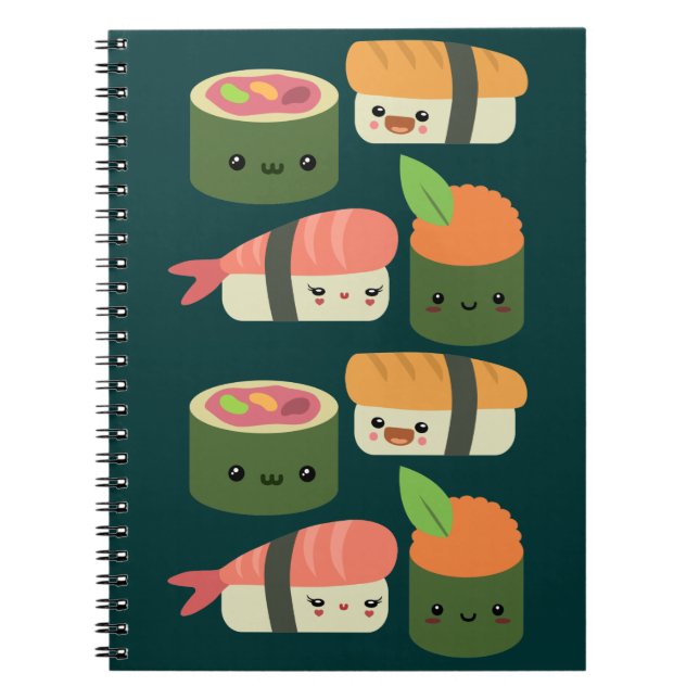 Cuaderno Amigos del sushi (Frente)
