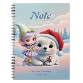Cuaderno Amigos en un mundo de fantasía.