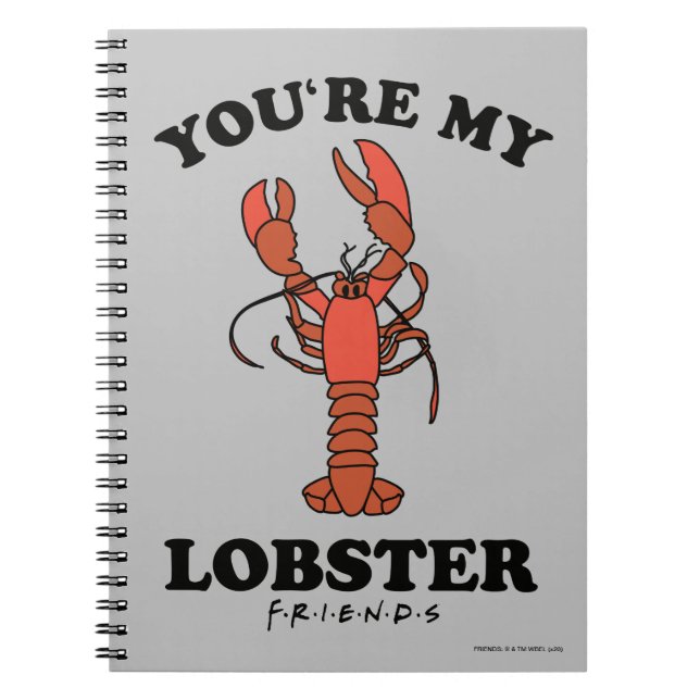 Cuaderno AMIGOS™ | Eres mi Lobster (Frente)