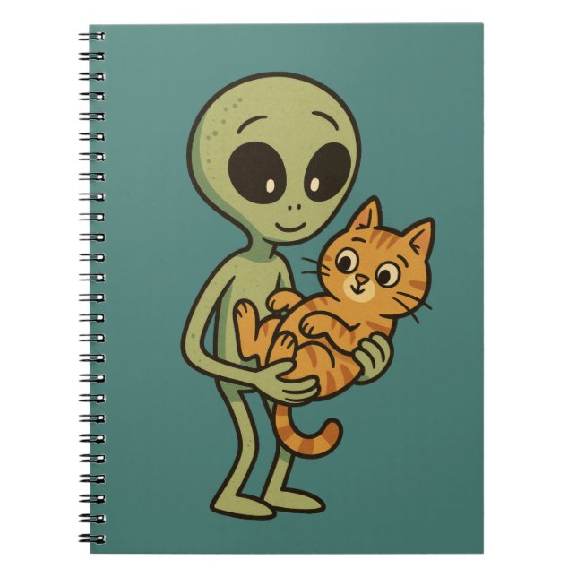 Cuaderno Amigos Intergalácticos Improbables (Frente)