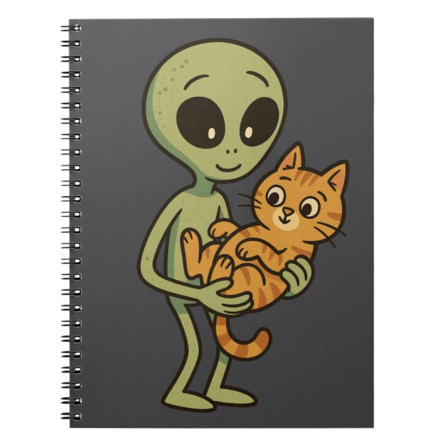 Cuaderno Amigos Intergalácticos Improbables (Frente)