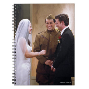 Cuaderno AMIGOS™  Joey Marries Monica y Chandler