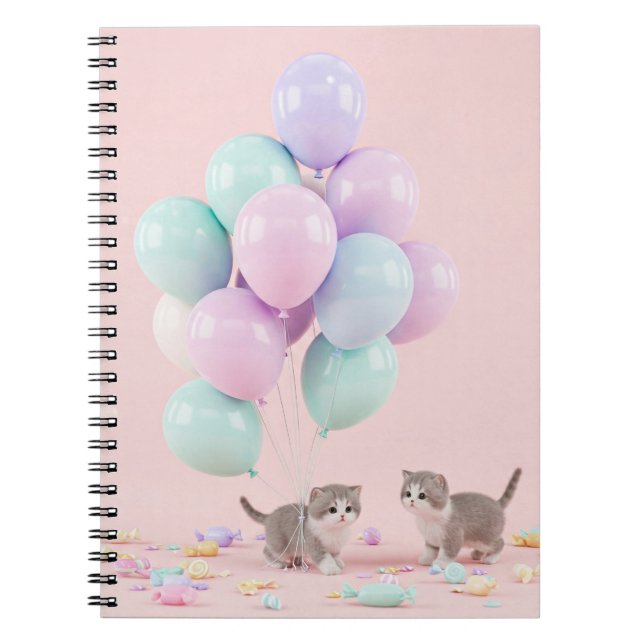 Cuaderno Amigos juguetones de Natasha Us (Frente)