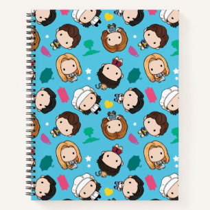 Cuaderno AMIGOS™   Patrón de Círculo de caracteres
