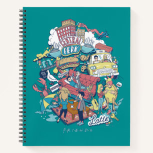 Cuaderno AMIGOS™ Personalizado Collage