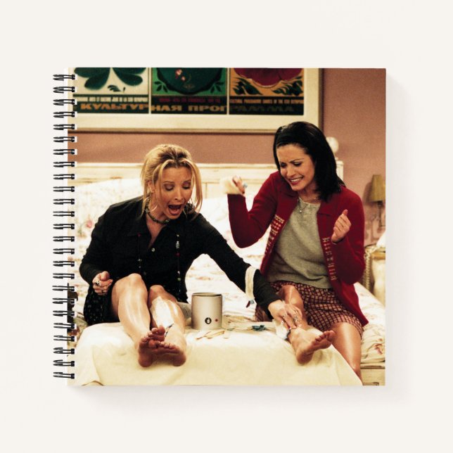 Cuaderno AMIGOS™ | Phoebe & Monica Waxing Legs (Anverso)