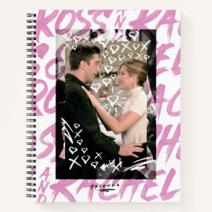 Cuaderno AMIGOS™   Ross Y Rachel Doodled Hearts