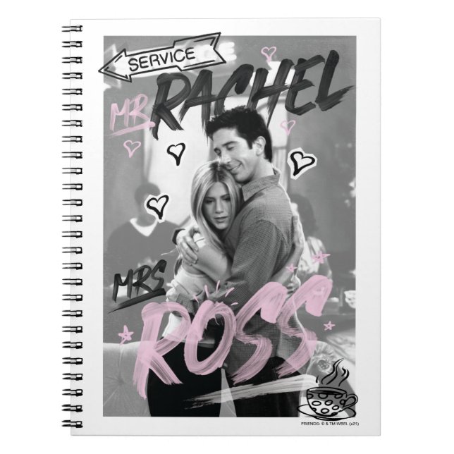 Cuaderno AMIGOS™| Sr. Rachel y Sra. Ross (Frente)