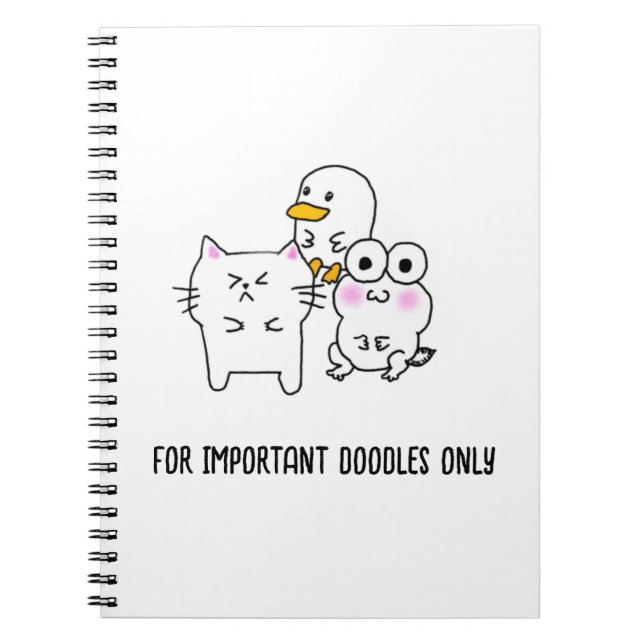 Cuaderno Amigos tímidos (Frente)