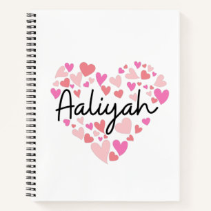 Cuaderno Amo a Aaliyah