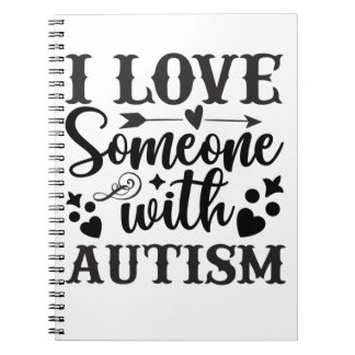 CUADERNO AMO A ALGUIEN CON AUTISMO
