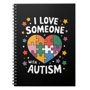 Cuaderno Amo a alguien con autismo Conciencia autista