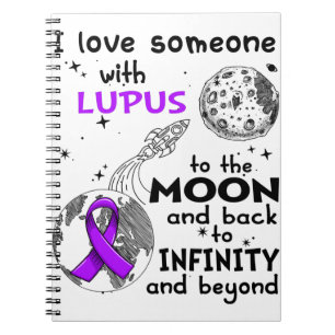 Cuaderno Amo a alguien con conciencia del Lupus