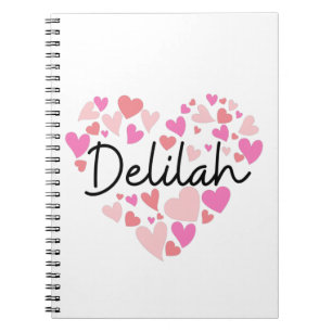 Cuaderno Amo a Delilah