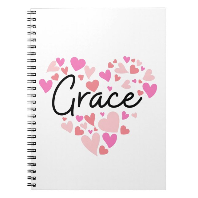 Cuaderno Amo a Grace (Frente)